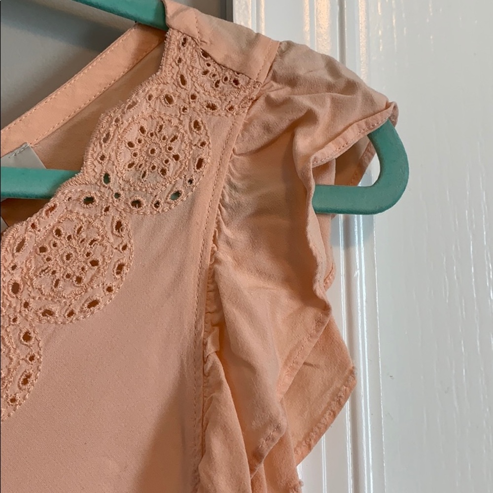 Loft eyelet peplum top - Picture 4 of 5